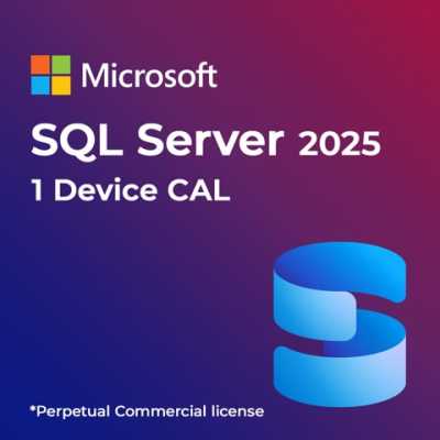 SQL Server 2025 - 1 Device CAL