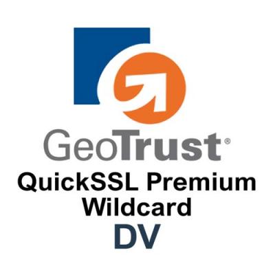GeoTrust QuickSSL Premium Wildcard DV