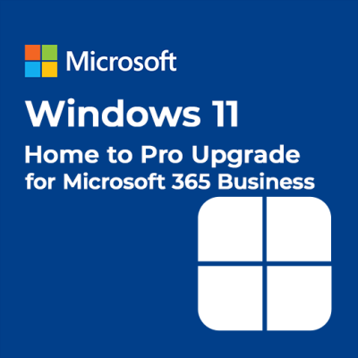 Windows 11 Home to Pro Upgrade for Microsoft 365 Business