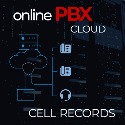 OnlinePBX Cell records 1 month