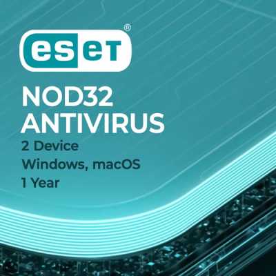ESET NOD32 Antivirus 2 Device for 1 year